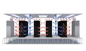 Raised Floor in Aisle Containment