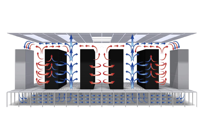 Raised Floor in Aisle Containment