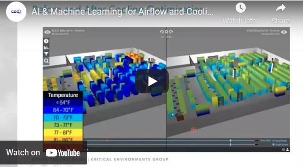 CEG Vlog – AI & Machine Learning for Data Center Airflow and Cooling Optimization