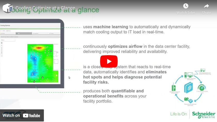 Here’s a Quick Take on Schneider Electric’s Cooling Optimize